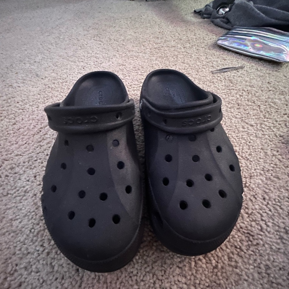 CROCS women’s Slip-On Sandals - Black